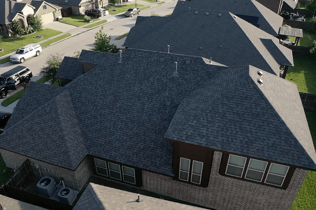 Completed roof replacement by Bulletproof Roofing